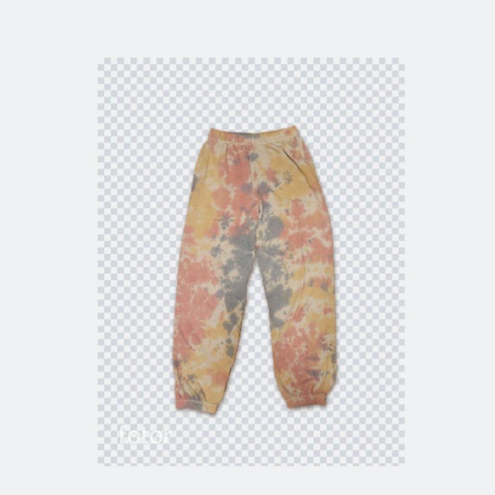 Used tie-dye adjustable women's XS sweatpants by Lounge Life